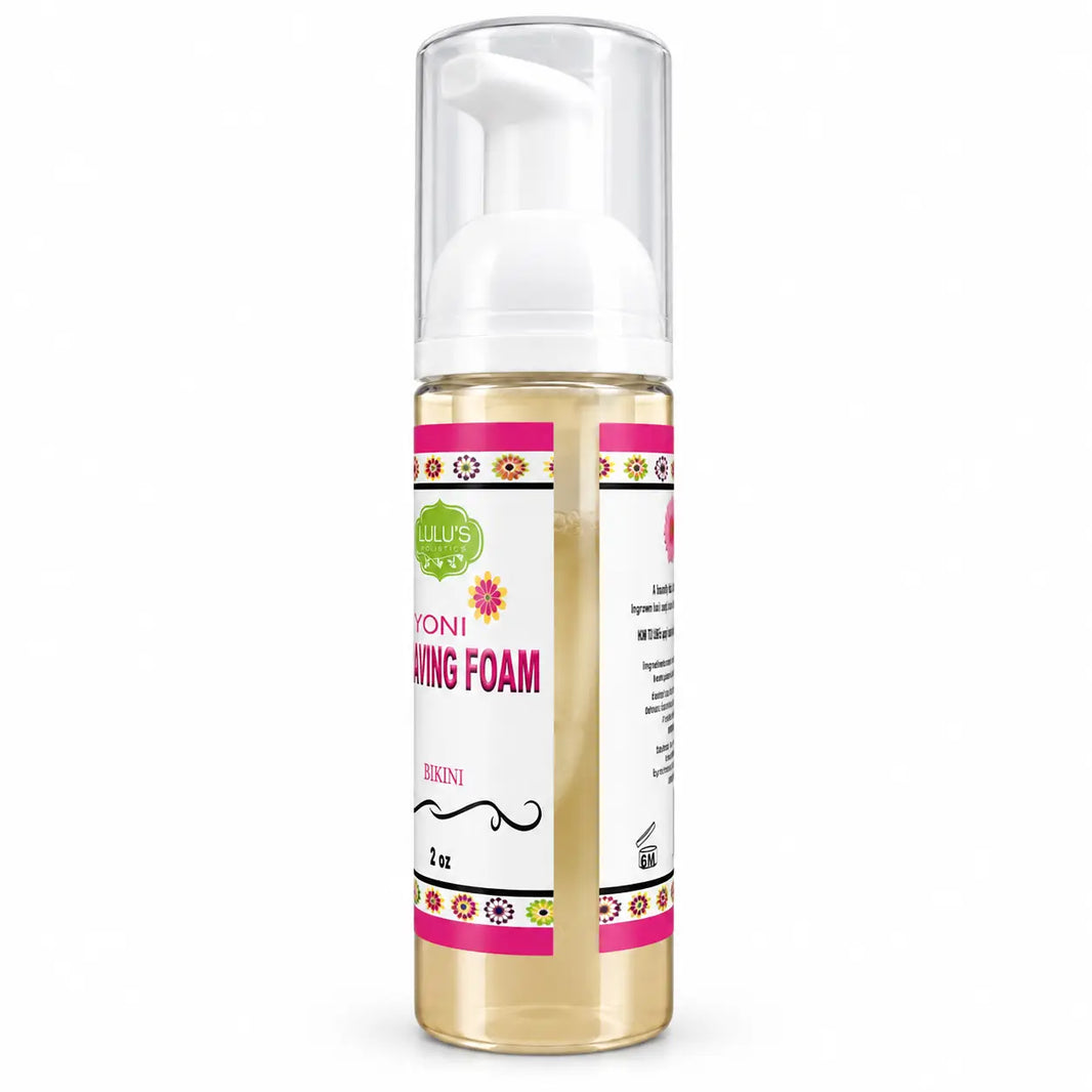 Lulu's Holistics Anti-Irritation Bikini Line Shaving Foam (2oz)-Lulu's Holistics Anti-Irritation Bikini Line Shaving Foam (2oz)