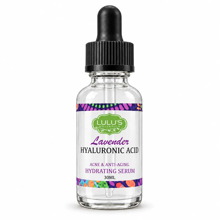 Lulu's Holistics Lavender Hyaluronic Acid Soothing & Balancing Face Serum (30ml)