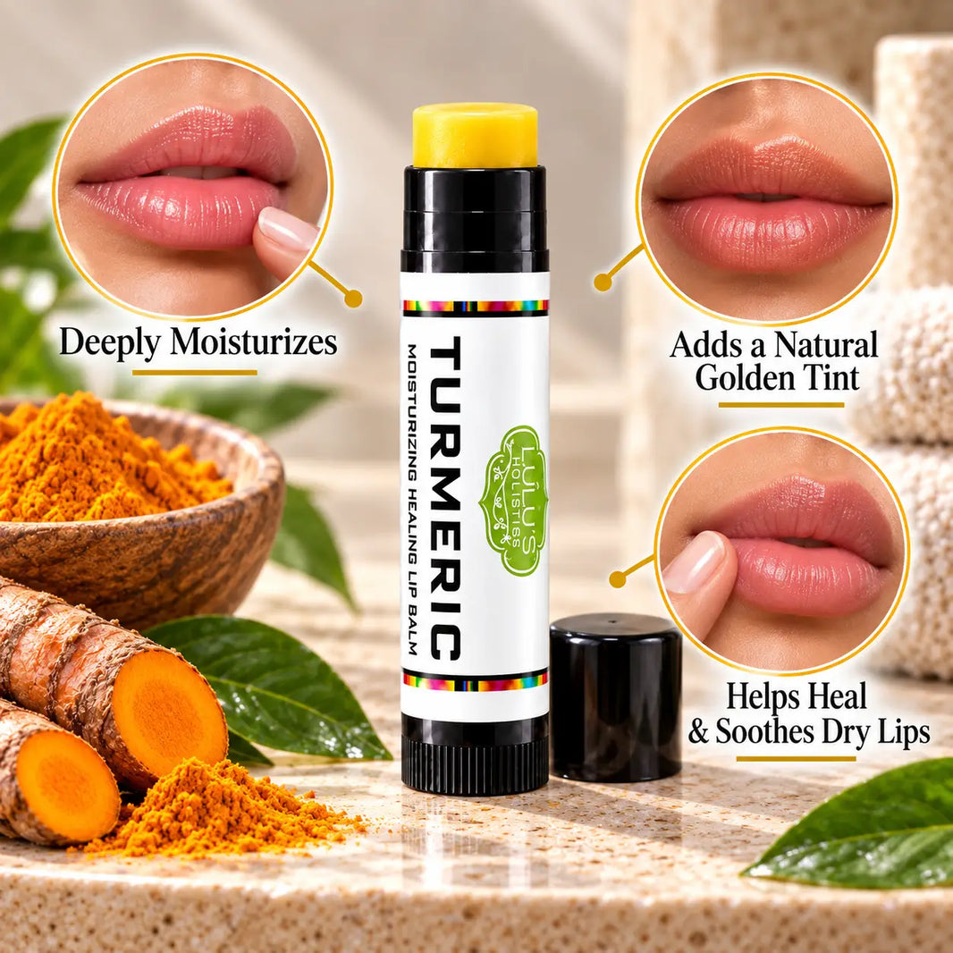 Lulu's Holistics Turmeric Moisture-Lock Conditioning Lip Balm (0.15oz)-Lulu's Holistics Turmeric Moisture-Lock Conditioning Lip Balm (0.15oz)