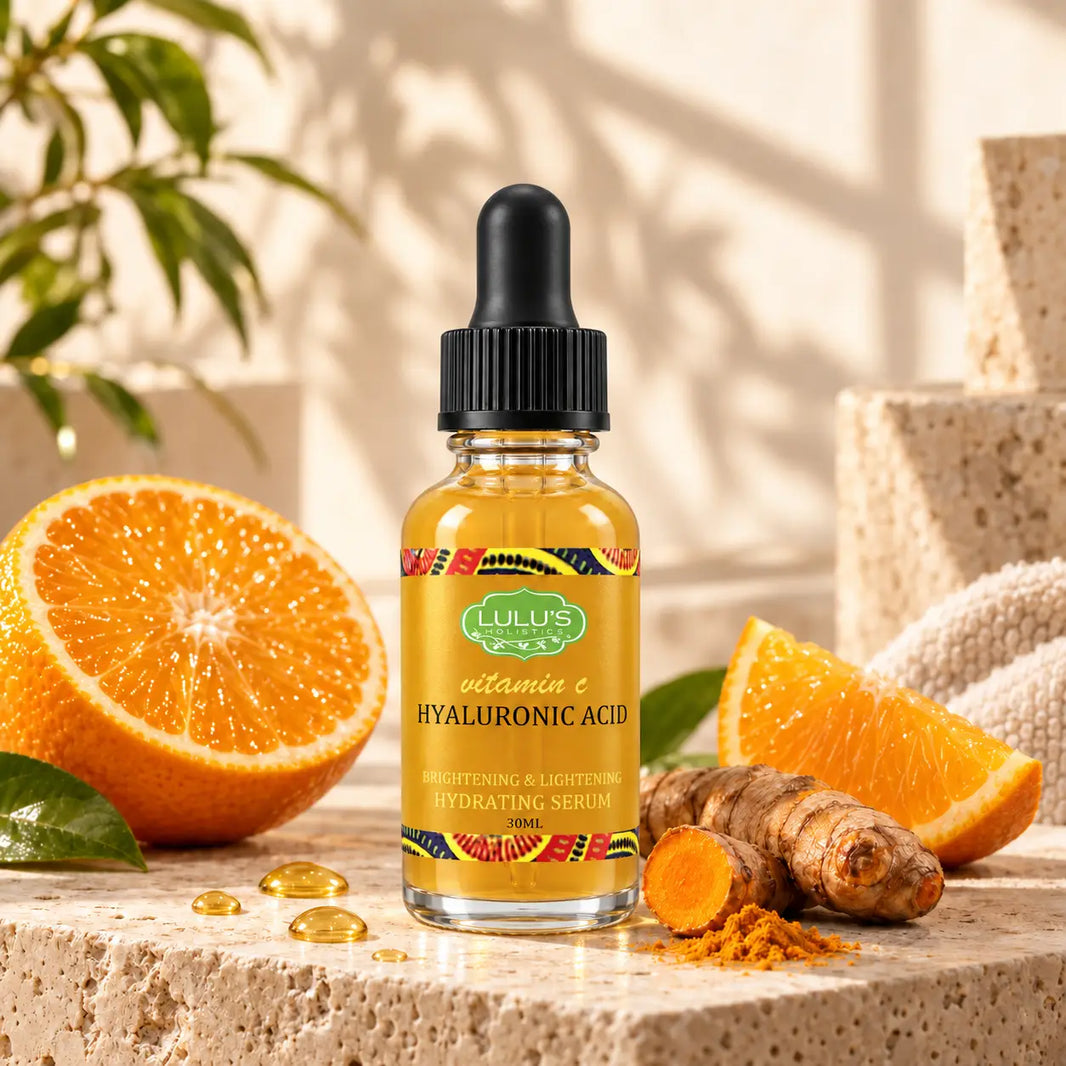 Lulu's Holistics Vitamin C & Turmeric Hyaluronic Acid Brightening Radiance Serum (30ml)-Lulu's Holistics Vitamin C & Turmeric Hyaluronic Acid Brightening Radiance Serum (30ml)