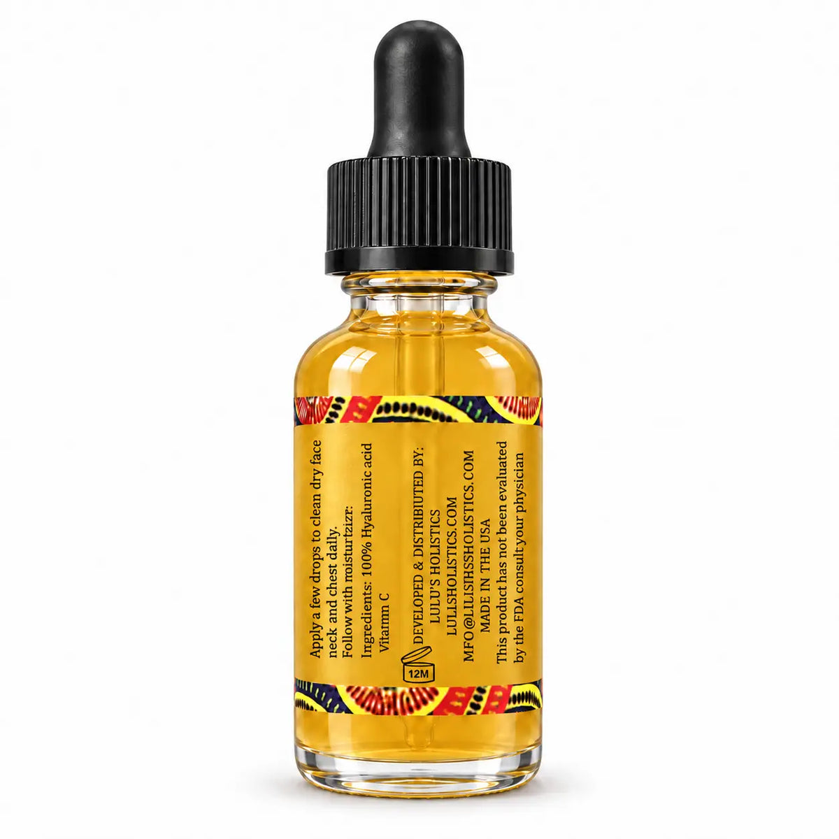 Lulu's Holistics Vitamin C & Turmeric Hyaluronic Acid Brightening Radiance Serum (30ml)-Lulu's Holistics Vitamin C & Turmeric Hyaluronic Acid Brightening Radiance Serum (30ml)