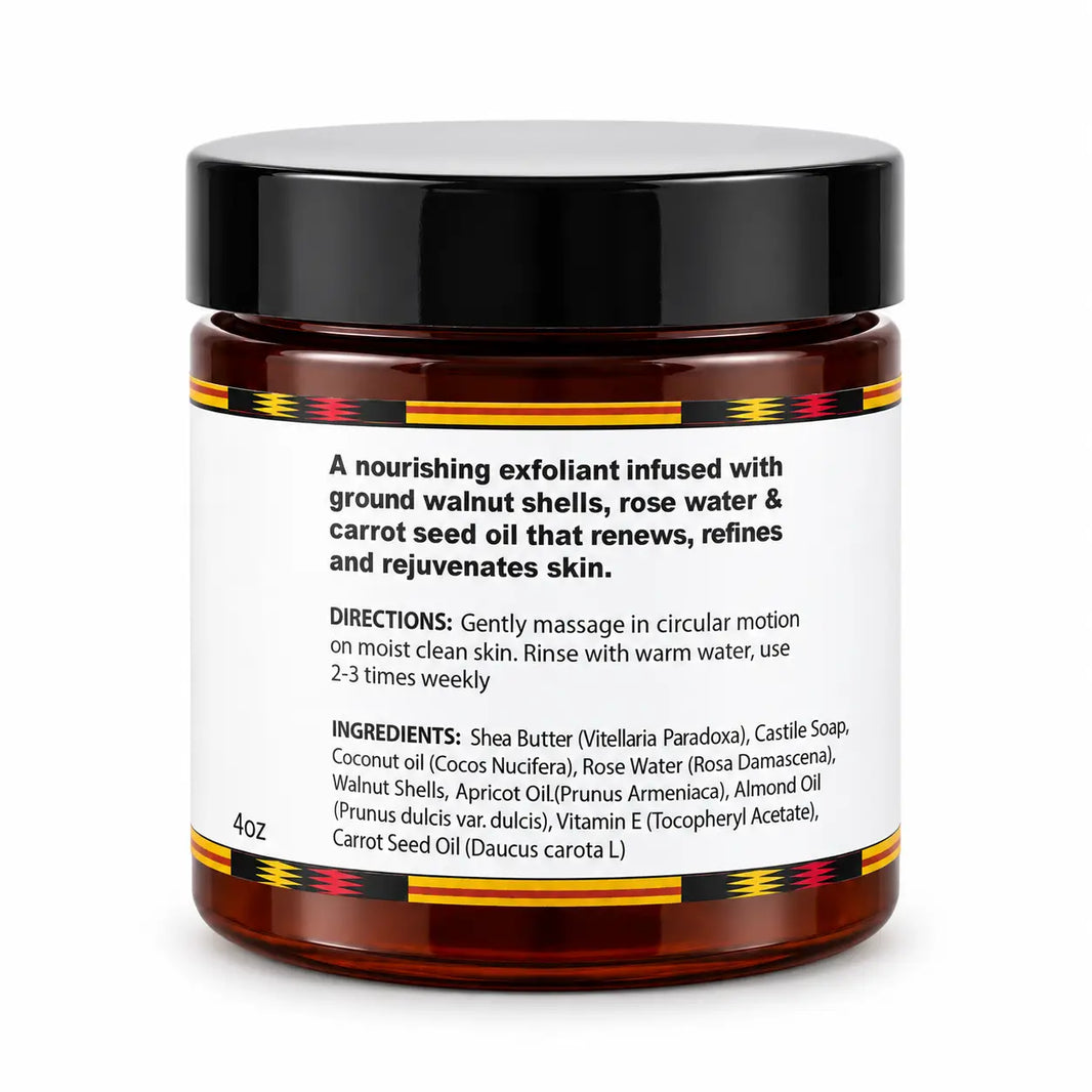 Lulu's Holistics Walnut Face Polish – Polishing & Skin Smoothing Scrub-Lulu's Holistics Walnut Face Polish – Polishing & Skin Smoothing Scrub