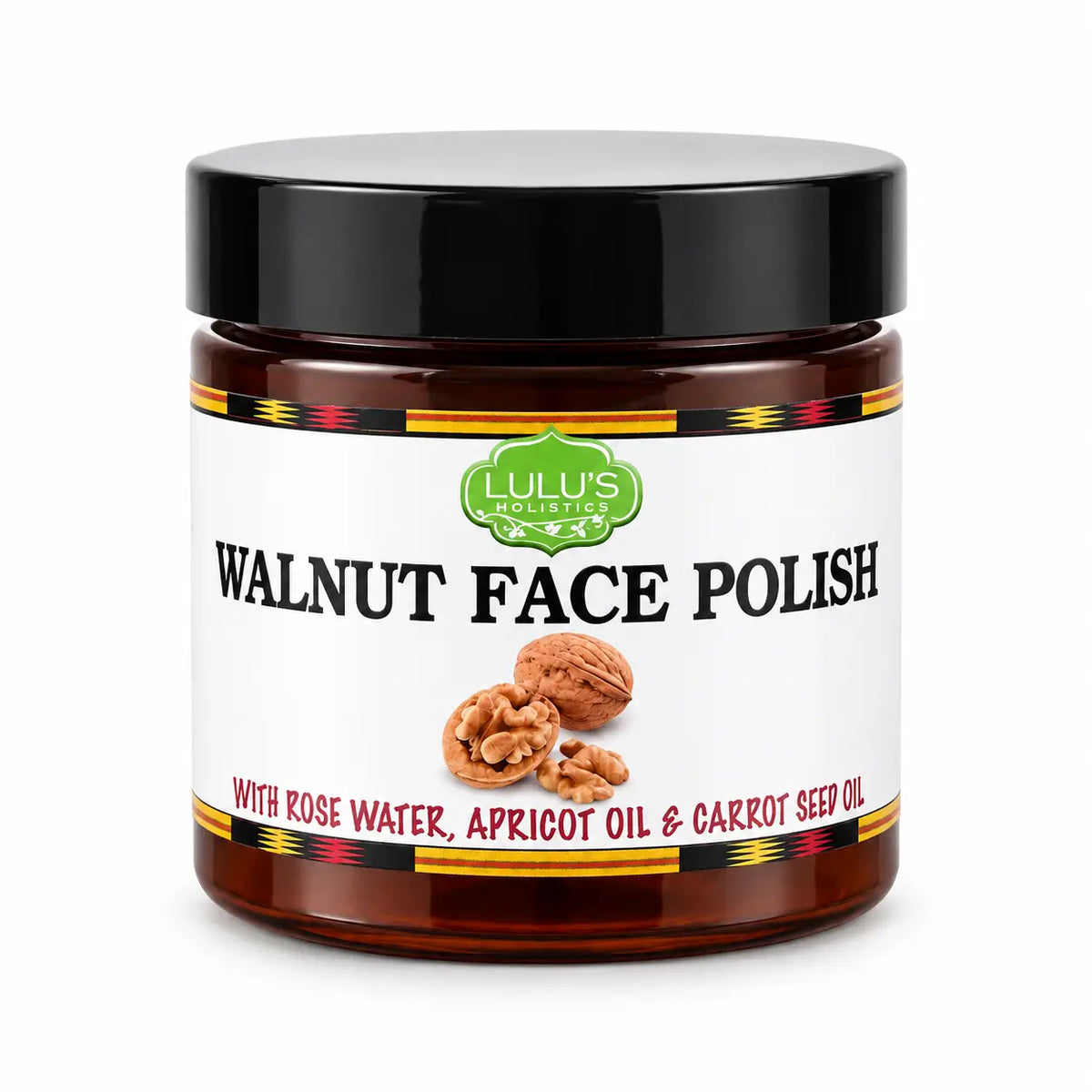 Lulu's Holistics Walnut Face Polish – Polishing & Skin Smoothing Scrub-Lulu's Holistics Walnut Face Polish – Polishing & Skin Smoothing Scrub