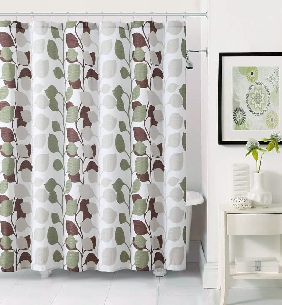 Luxury Embossed Shower Curtains - Assorted Styles-Luxury Embossed Shower Curtains - Assorted Styles