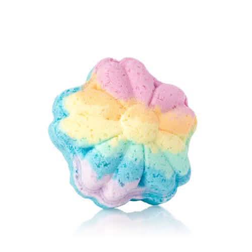 Magical Rainbow Petals Bath Bomb Fizzer-Magical Rainbow Petals Bath Bomb Fizzer