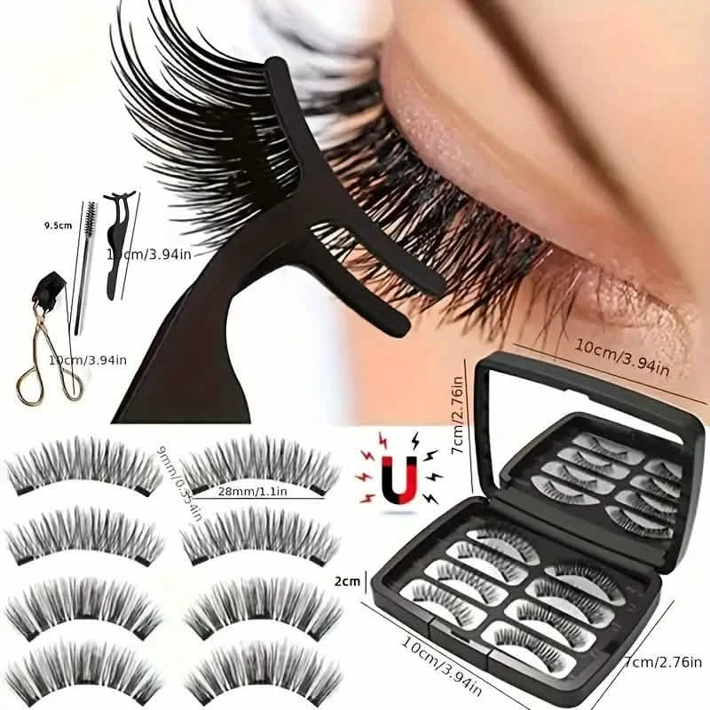 Magnetic Eyelashes - 7 Times Adhesion Force-Magnetic Eyelashes - 7 Times Adhesion Force