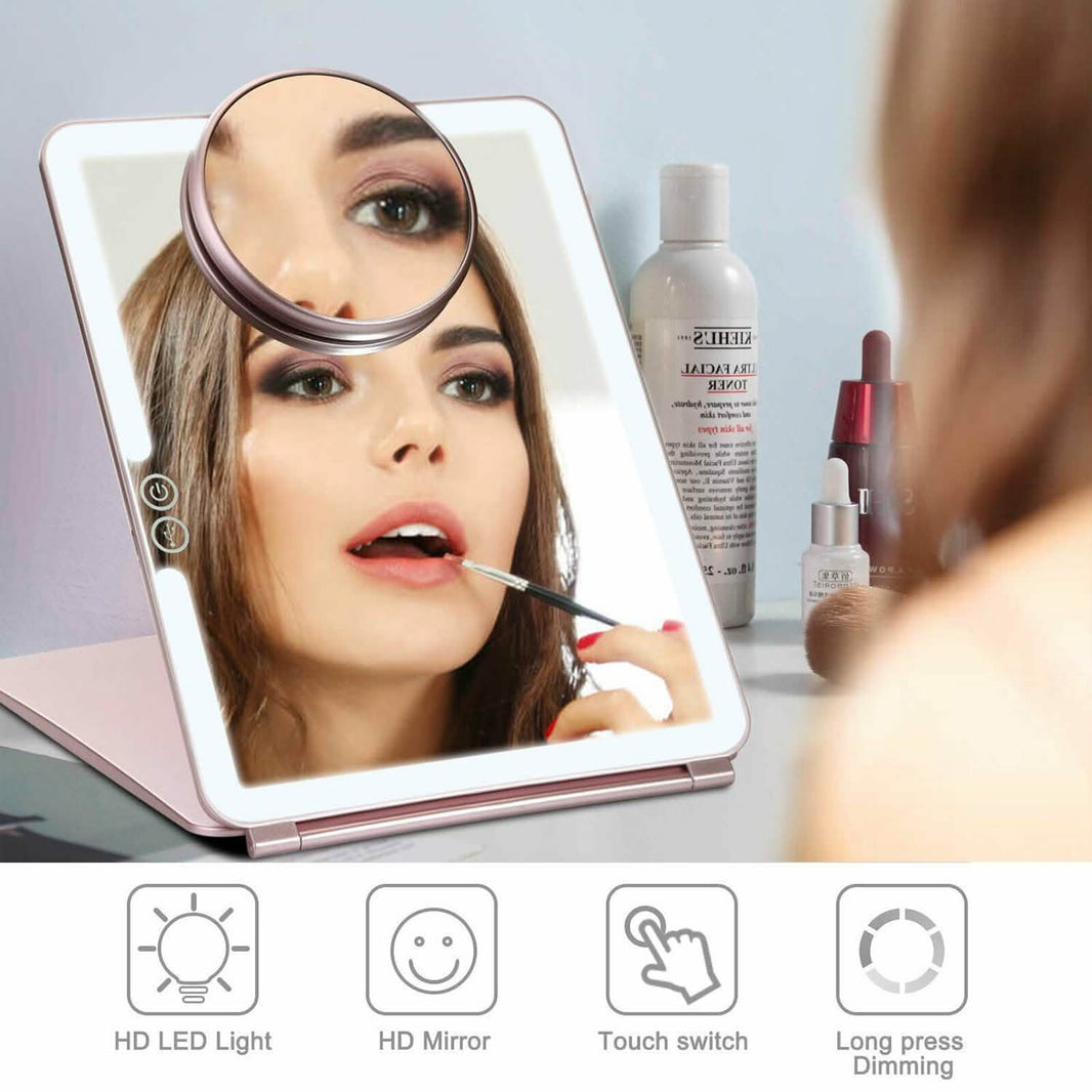 Magnifier USB Charging LED Makeup Mirrors-Magnifier USB Charging LED Makeup Mirrors