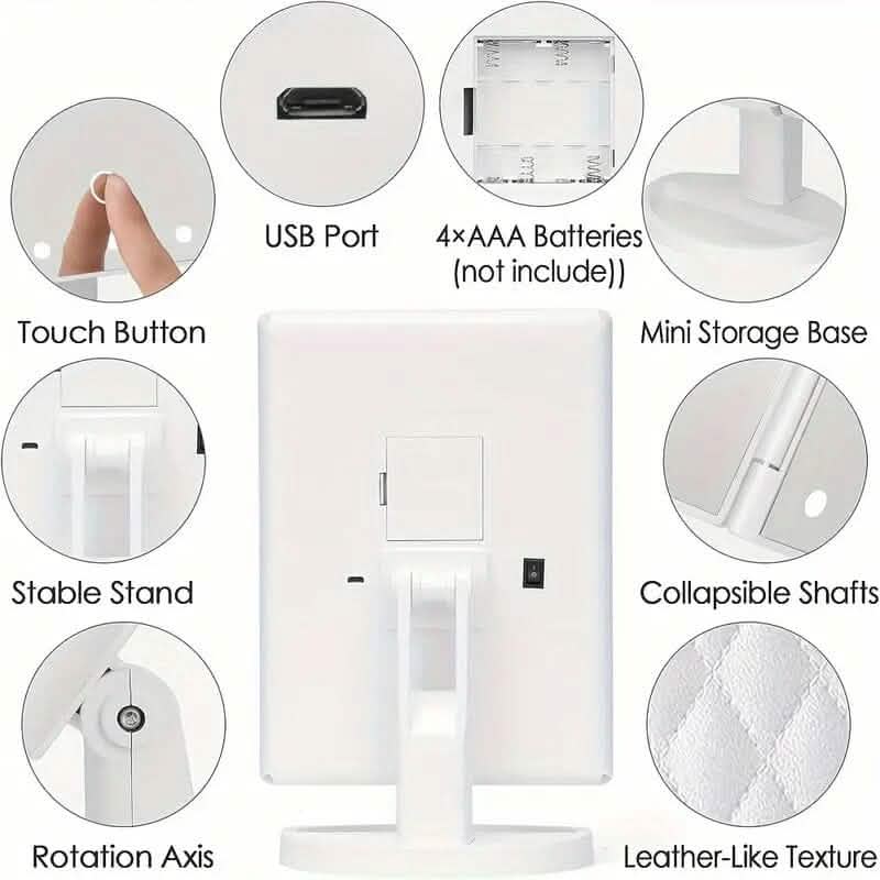 Makeup Vanity Mirror with Lights-Makeup Vanity Mirror with Lights