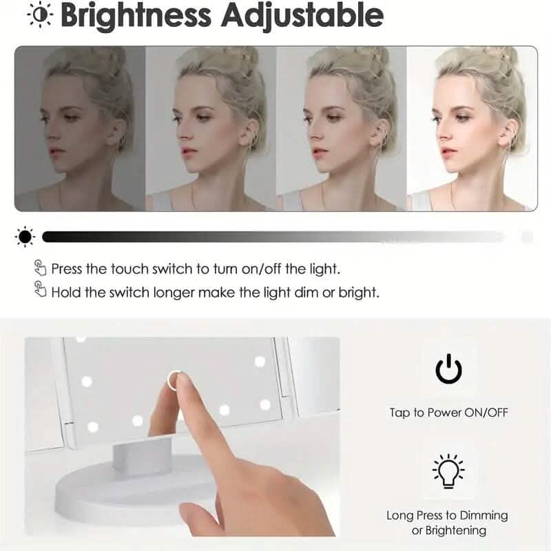 Makeup Vanity Mirror with Lights-Makeup Vanity Mirror with Lights