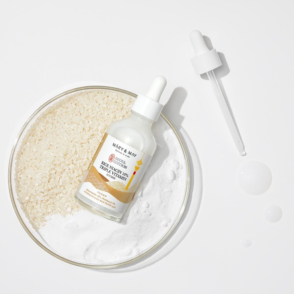 Mary & May Rice Niacin 10% Triple Vitamin Serum-Mary & May Rice Niacin 10% Triple Vitamin Serum