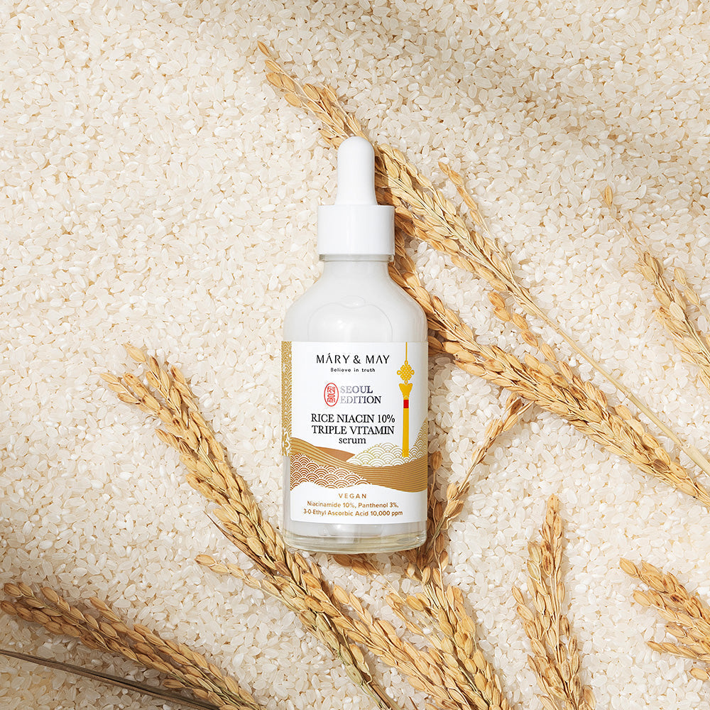 Mary & May Rice Niacin 10% Triple Vitamin Serum-Mary & May Rice Niacin 10% Triple Vitamin Serum