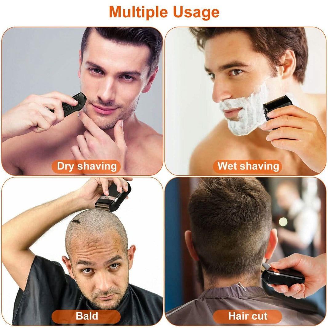 Men Rechargeable Cordless Beard Trimmer Grooming Kit-Men Rechargeable Cordless Beard Trimmer Grooming Kit