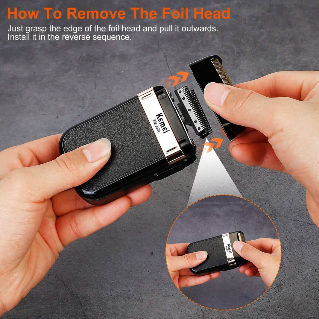 Men Rechargeable Cordless Beard Trimmer Grooming Kit-Men Rechargeable Cordless Beard Trimmer Grooming Kit
