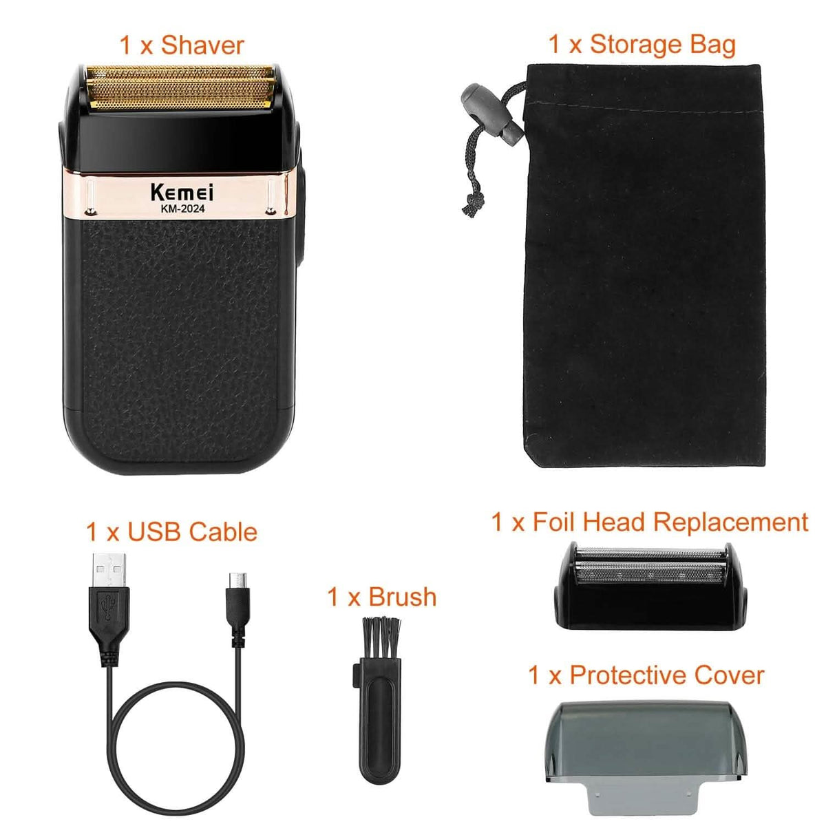 Men Rechargeable Cordless Beard Trimmer Grooming Kit-Men Rechargeable Cordless Beard Trimmer Grooming Kit