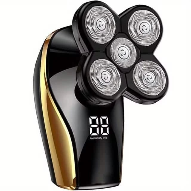 Men's Cordless Rechargeable Wet/Dry Shaver with LED Display-Men's Cordless Rechargeable Wet/Dry Shaver with LED Display