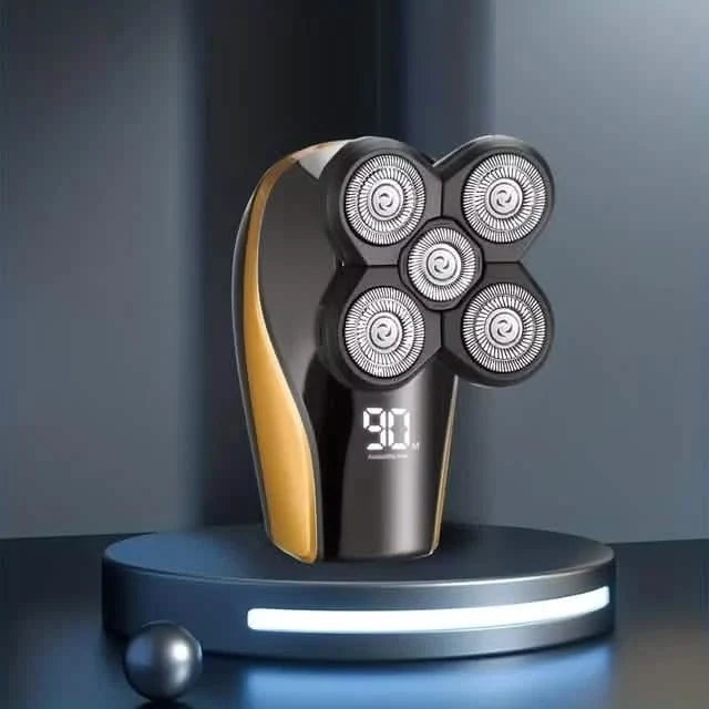 Men's Cordless Rechargeable Wet/Dry Shaver with LED Display-Men's Cordless Rechargeable Wet/Dry Shaver with LED Display