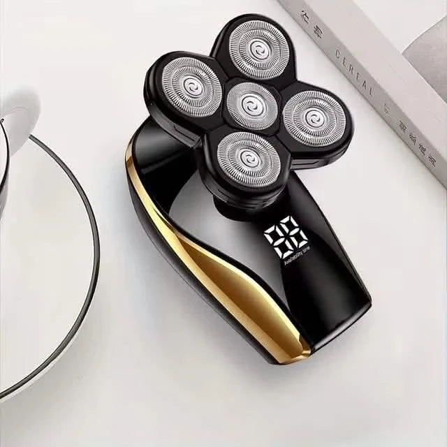 Men's Cordless Rechargeable Wet/Dry Shaver with LED Display-Men's Cordless Rechargeable Wet/Dry Shaver with LED Display
