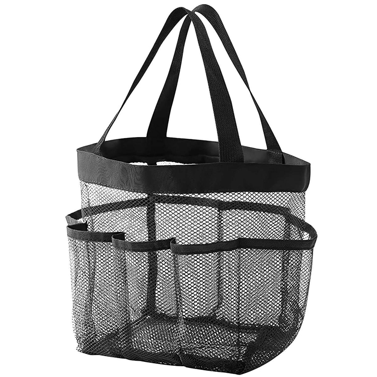 Mesh Shower Caddy Bag Organizer Storage Hanging Basket-Mesh Shower Caddy Bag Organizer Storage Hanging Basket