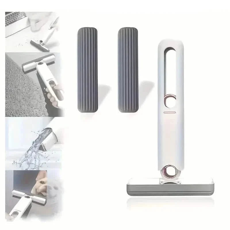 Mini Mop Sponge Mop Folding Home Cleaning Mops with Self-Squeezing-Mini Mop Sponge Mop Folding Home Cleaning Mops with Self-Squeezing