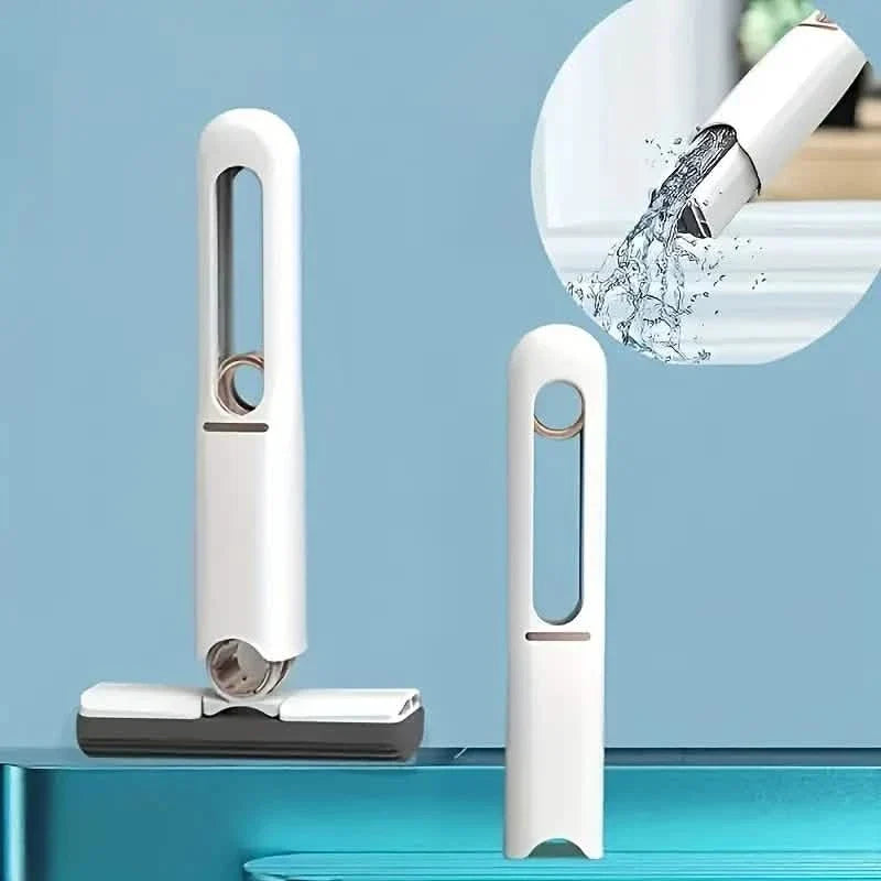 Mini Mop Sponge Mop Folding Home Cleaning Mops with Self-Squeezing-Mini Mop Sponge Mop Folding Home Cleaning Mops with Self-Squeezing