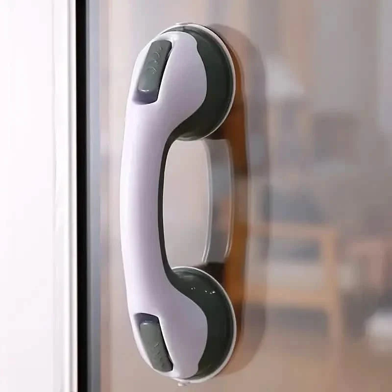 Modern Non-Slip Shower Handle, Powerful Suction, Safety Grip, Contemporary Design-Modern Non-Slip Shower Handle, Powerful Suction, Safety Grip, Contemporary Design