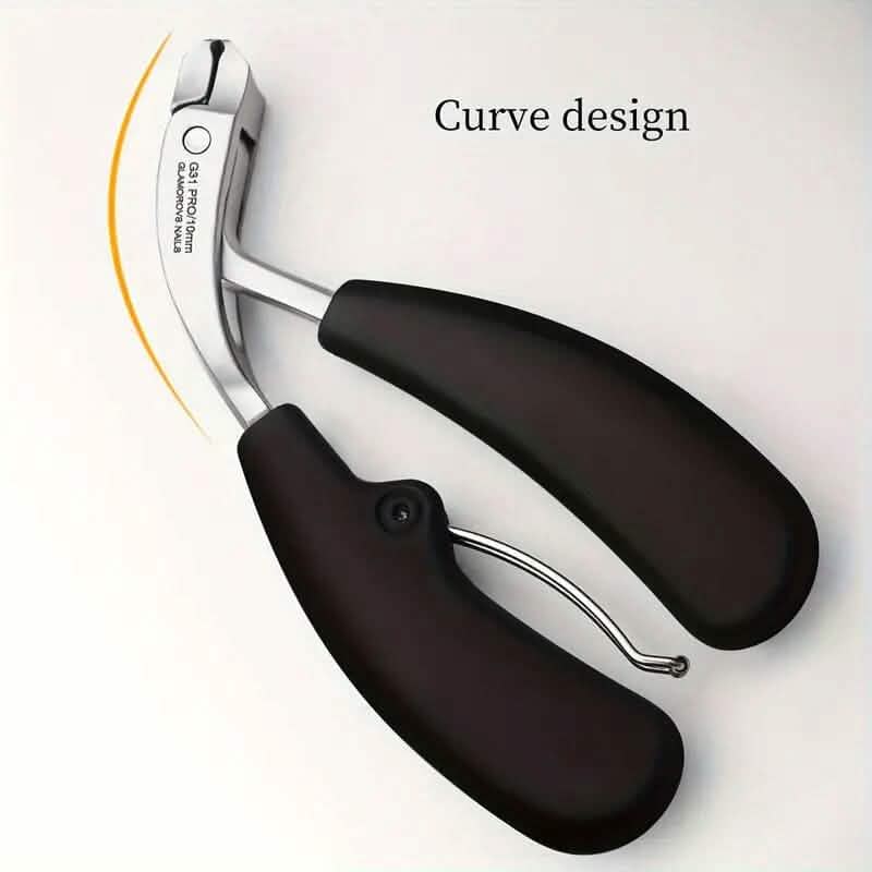 Modern Stainless Steel Nail Clipper with Concave Blade-Modern Stainless Steel Nail Clipper with Concave Blade