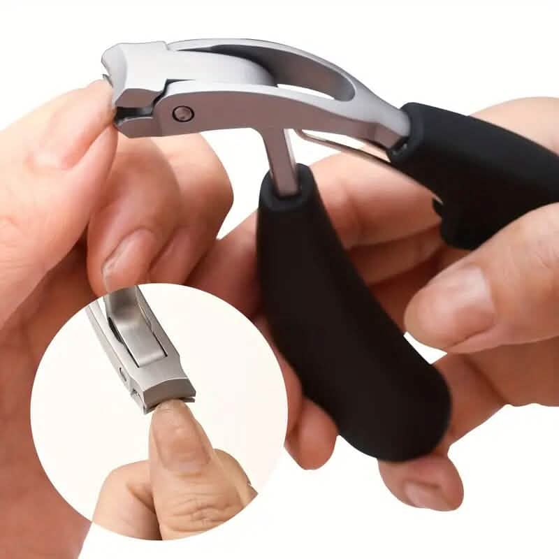 Modern Stainless Steel Nail Clipper with Concave Blade-Modern Stainless Steel Nail Clipper with Concave Blade