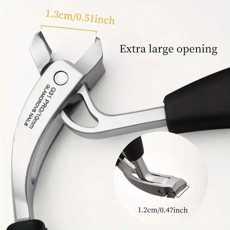 Modern Stainless Steel Nail Clipper with Concave Blade-Modern Stainless Steel Nail Clipper with Concave Blade
