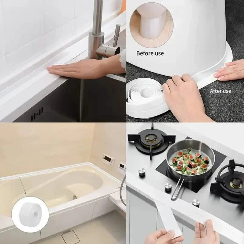 Moisture-Proof Kitchen and Bathroom Sink Gap Sticker Tape-Moisture-Proof Kitchen and Bathroom Sink Gap Sticker Tape