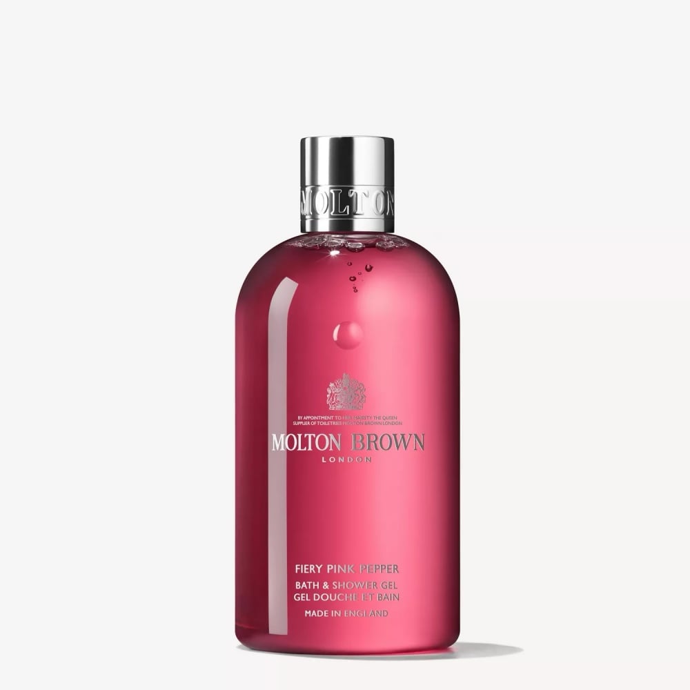Molton Brown Fiery Pink Pepper Bath & Shower Gel 10fl oz-Molton Brown Fiery Pink Pepper Bath & Shower Gel 10fl oz