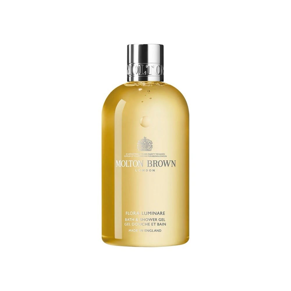 Molton Brown Flora Luminare Bath and Shower Gel 10fl oz-Molton Brown Flora Luminare Bath and Shower Gel 10fl oz