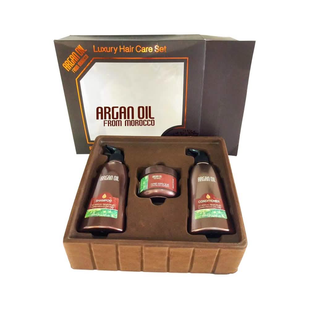 Moroccan Oil Hair Care Gift Set-Moroccan Oil Hair Care Gift Set