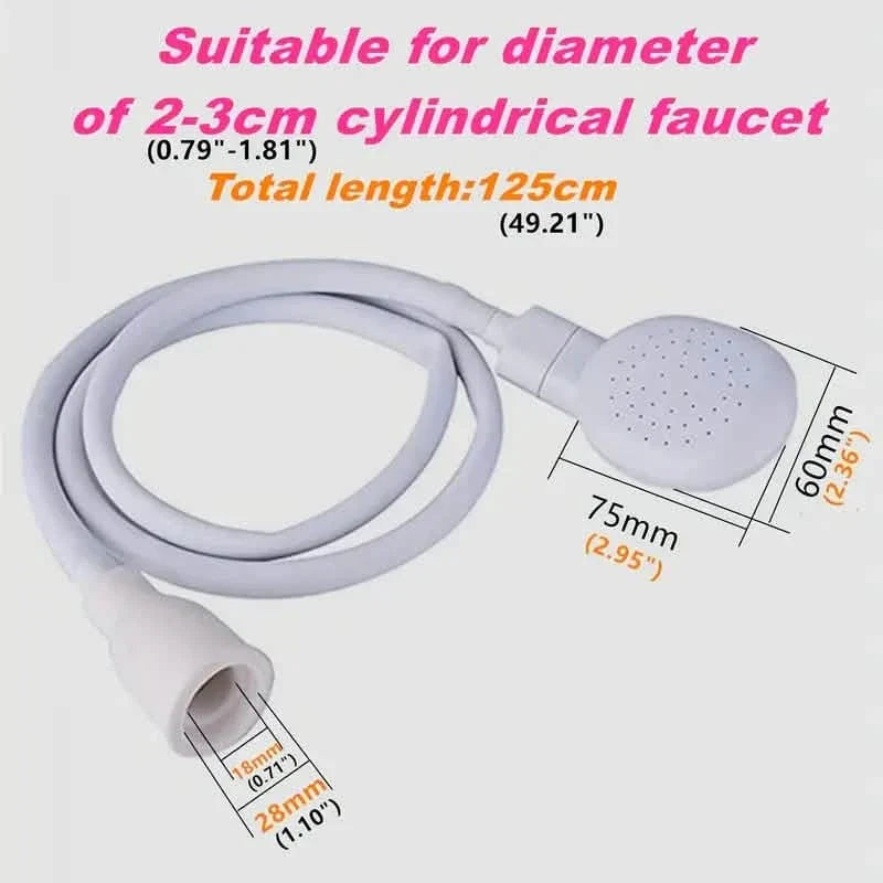 Multi-Purpose Faucet Sprayer for Washing Hair and Pet Bathing-Multi-Purpose Faucet Sprayer for Washing Hair and Pet Bathing