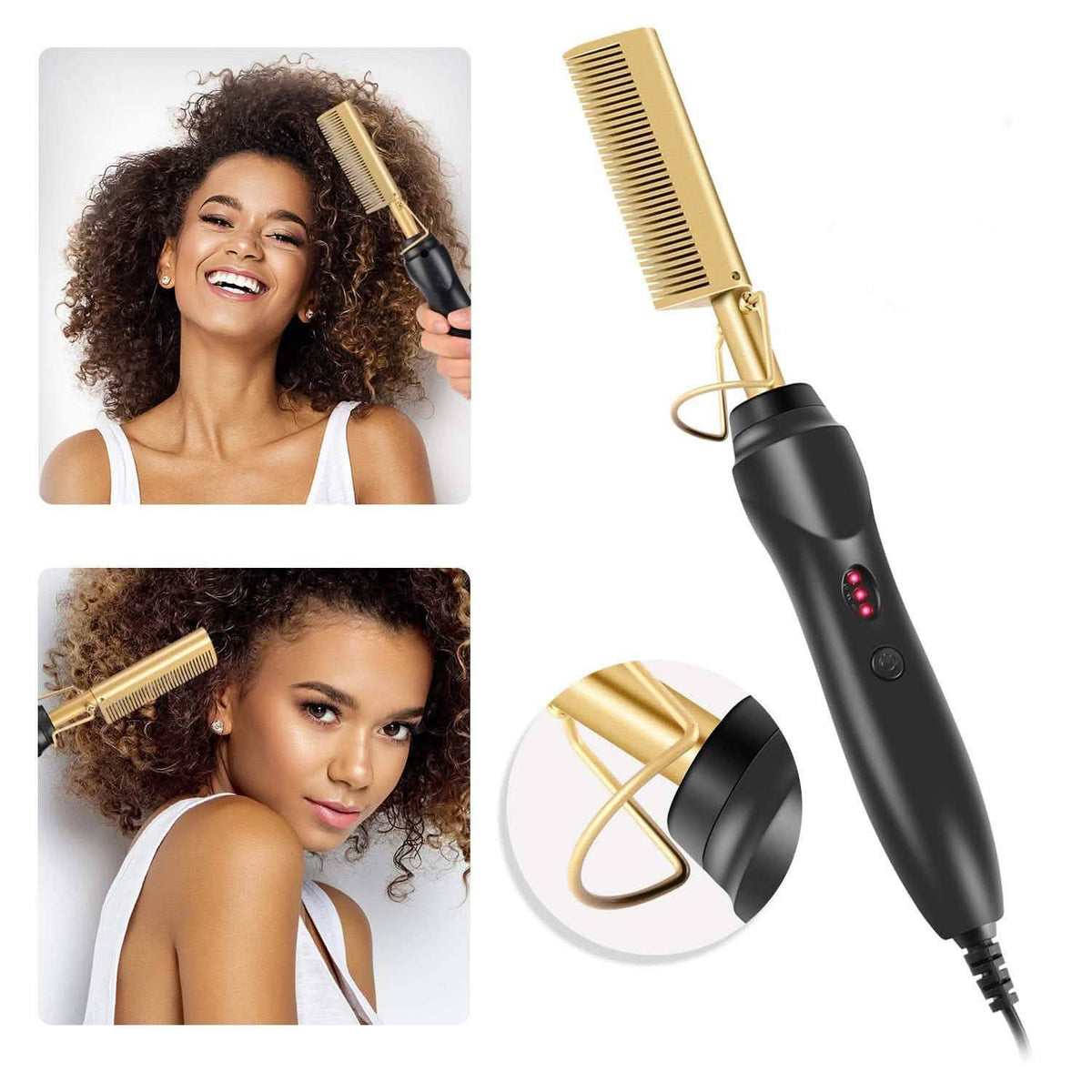 Multifunctional Hair Straightening Comb-Multifunctional Hair Straightening Comb
