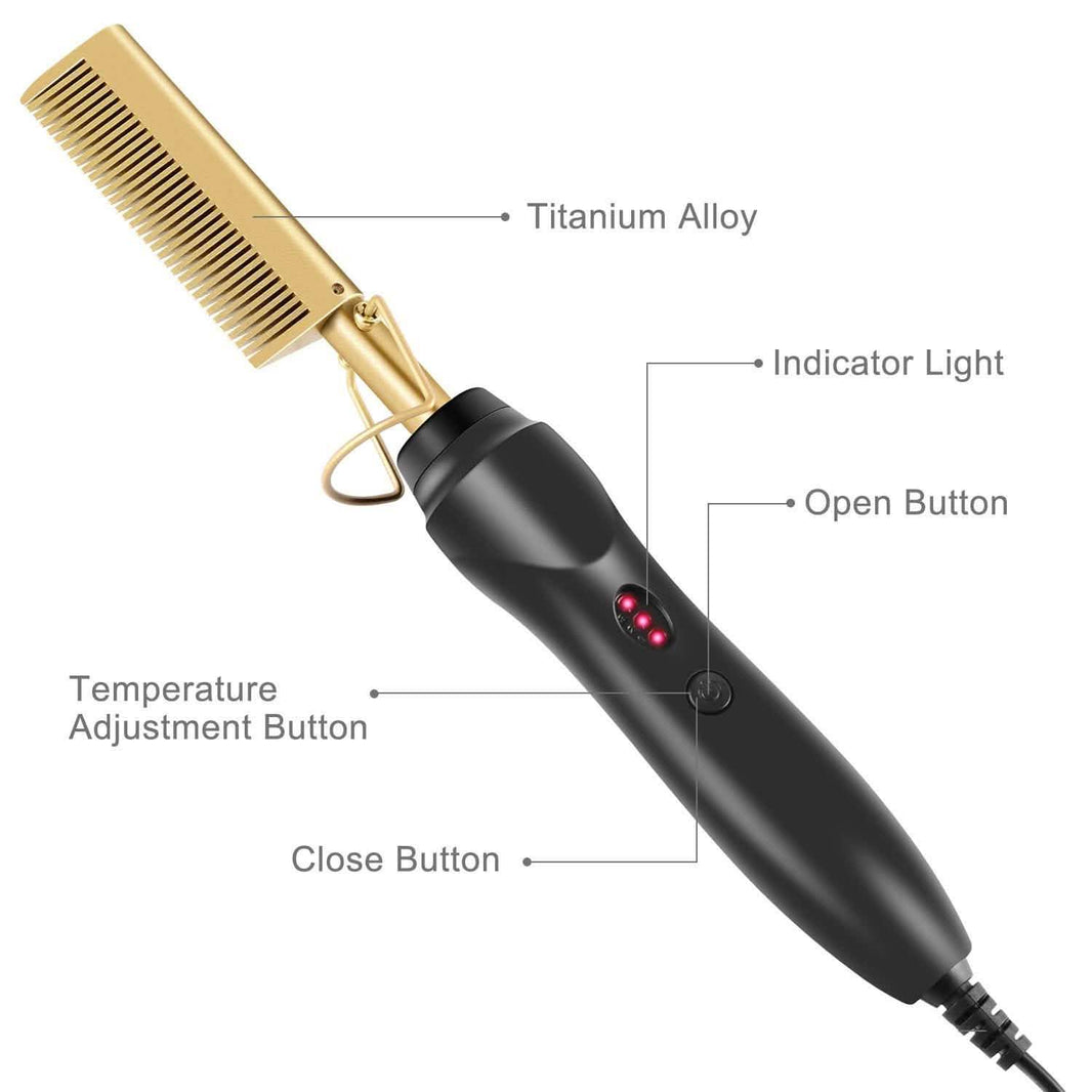 Multifunctional Hair Straightening Comb-Multifunctional Hair Straightening Comb
