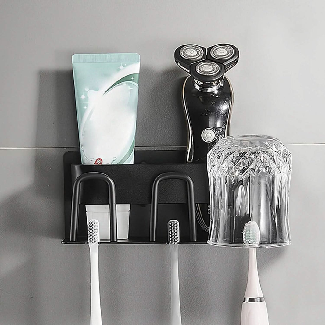 Multifunctional Toothbrush Holder Rack Organizer-Multifunctional Toothbrush Holder Rack Organizer