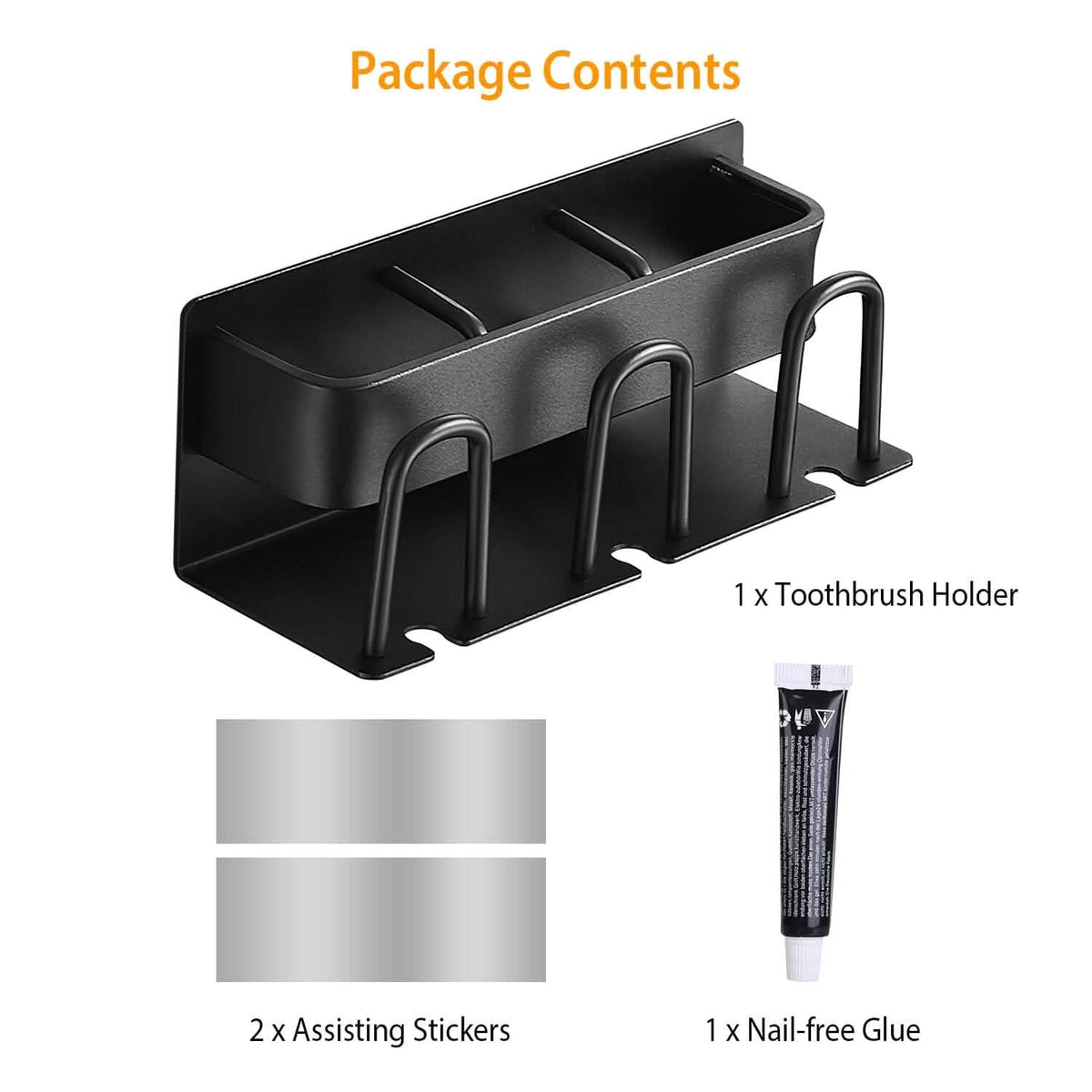 Multifunctional Toothbrush Holder Rack Organizer-Multifunctional Toothbrush Holder Rack Organizer