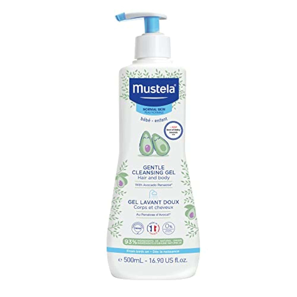 Mustela Gentle Cleansing Gel 16.90 OZ-Mustela Gentle Cleansing Gel 16.90 OZ