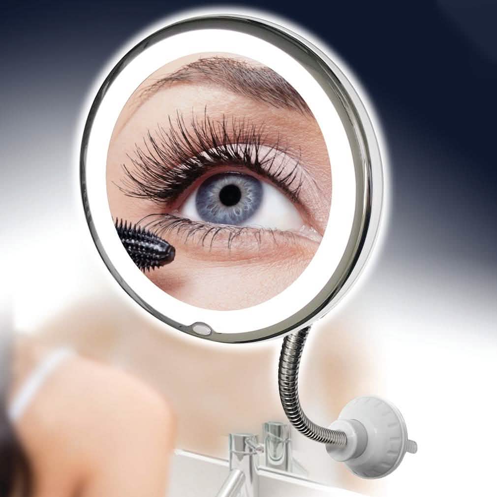 My Flexible Mirror 10x Magnification 7” Make Up Round Vanity Mirror-My Flexible Mirror 10x Magnification 7” Make Up Round Vanity Mirror