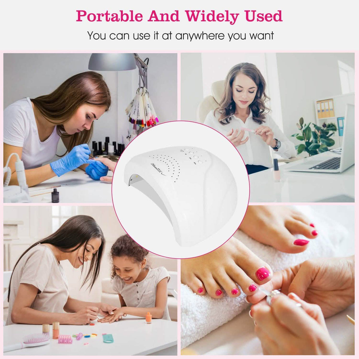 Nail Dryer 48W/24W UV LED Lamp-Nail Dryer 48W/24W UV LED Lamp