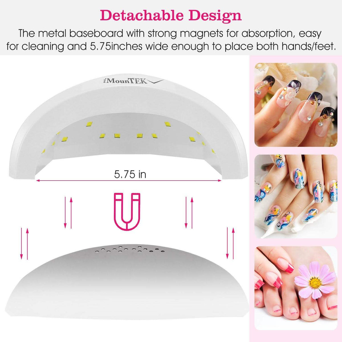 Nail Dryer 48W/24W UV LED Lamp-Nail Dryer 48W/24W UV LED Lamp
