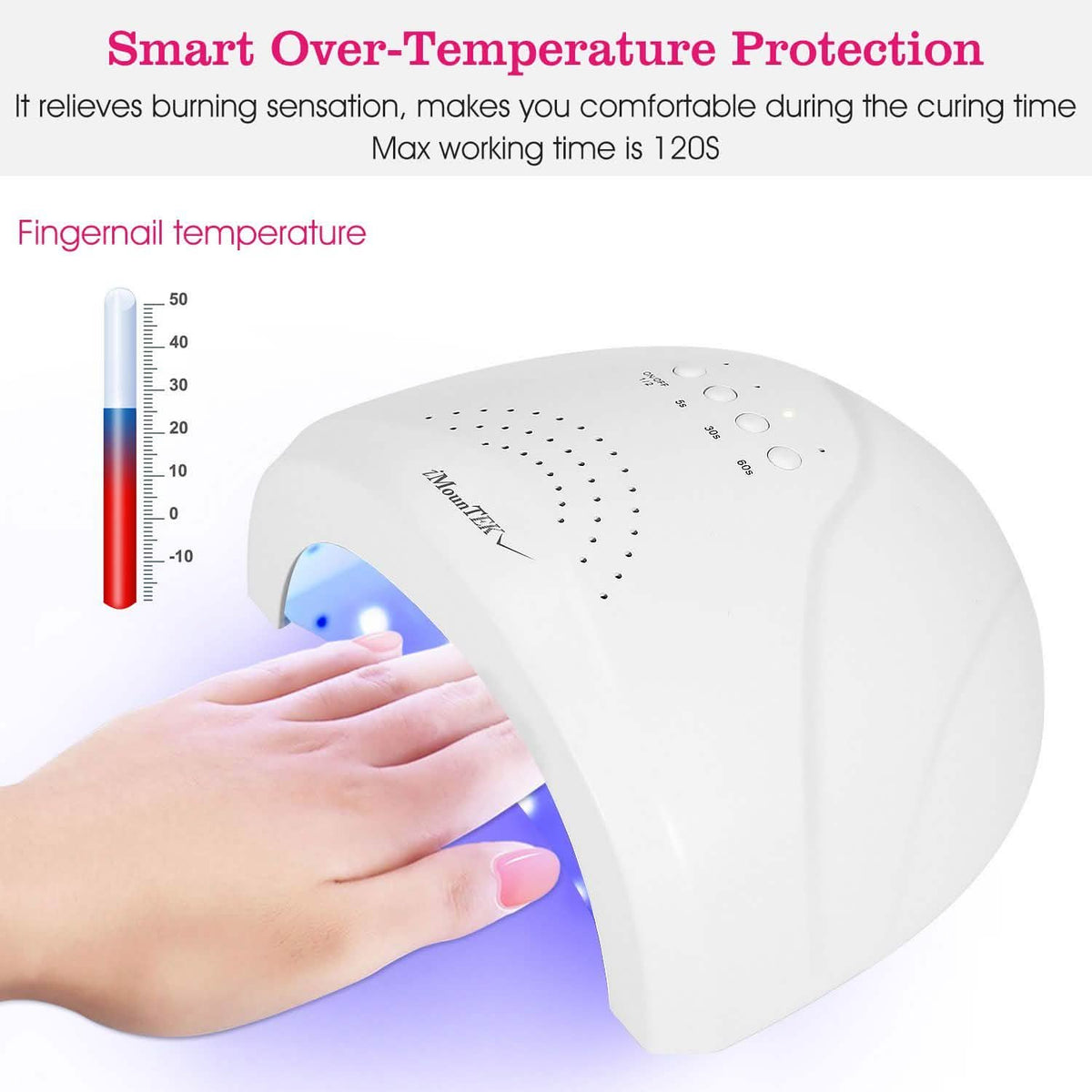 Nail Dryer 48W/24W UV LED Lamp-Nail Dryer 48W/24W UV LED Lamp