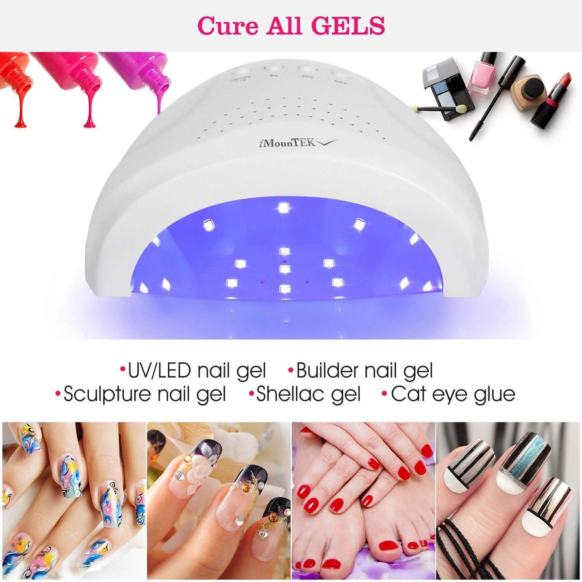 Nail Dryer 48W/24W UV LED Lamp-Nail Dryer 48W/24W UV LED Lamp