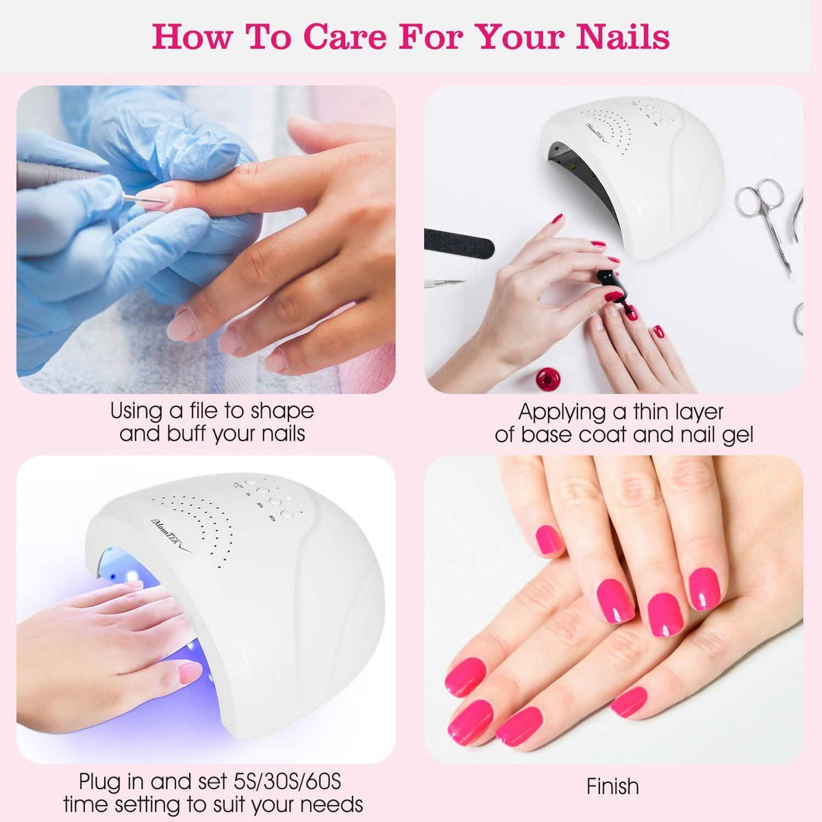 Nail Dryer 48W/24W UV LED Lamp-Nail Dryer 48W/24W UV LED Lamp