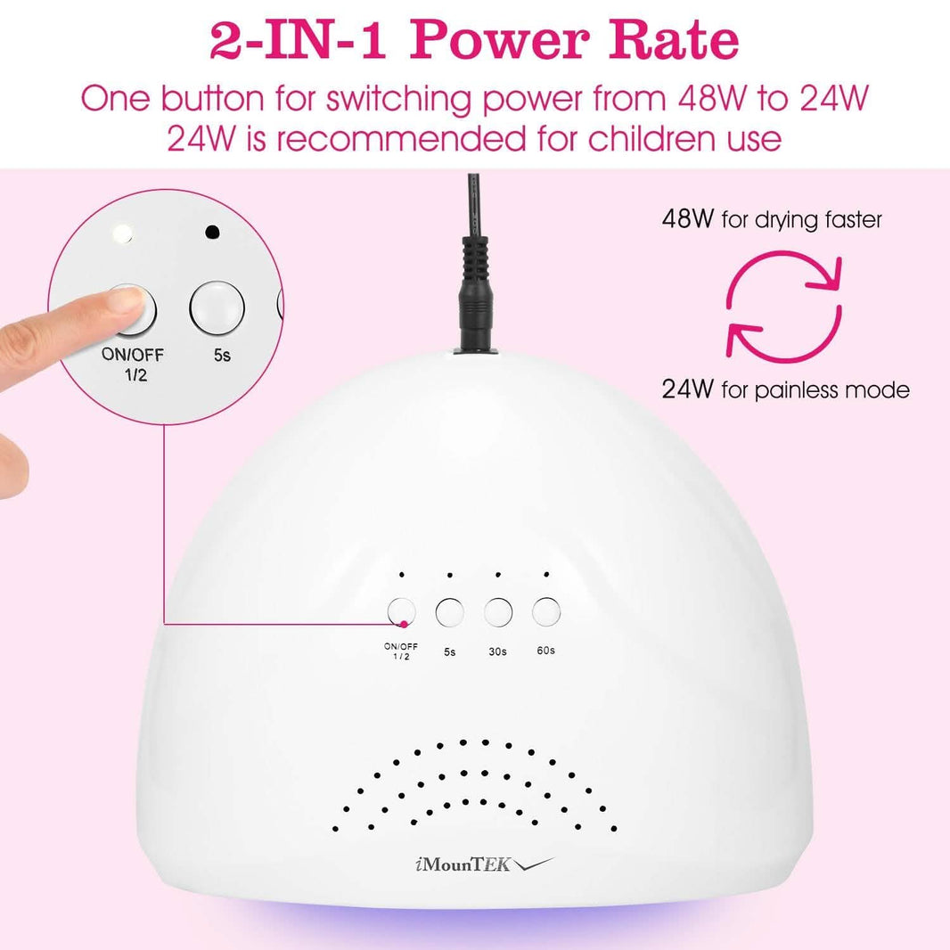 Nail Dryer 48W/24W UV LED Lamp-Nail Dryer 48W/24W UV LED Lamp