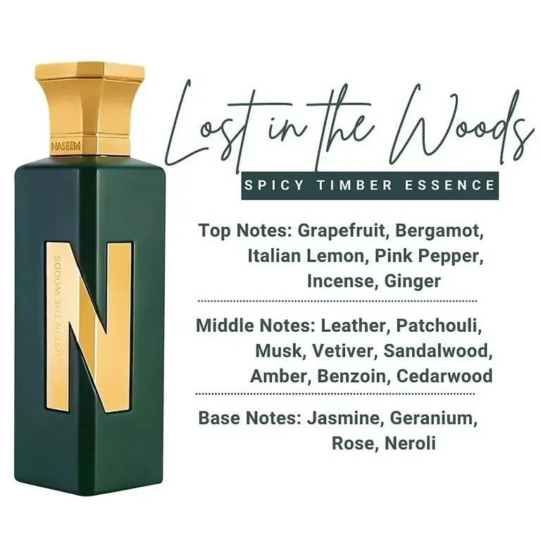 Naseem Lost in The Woods Aqua Parfum Alcohol-free 75Ml 2.4Oz-Naseem Lost in The Woods Aqua Parfum Alcohol-free 75Ml 2.4Oz