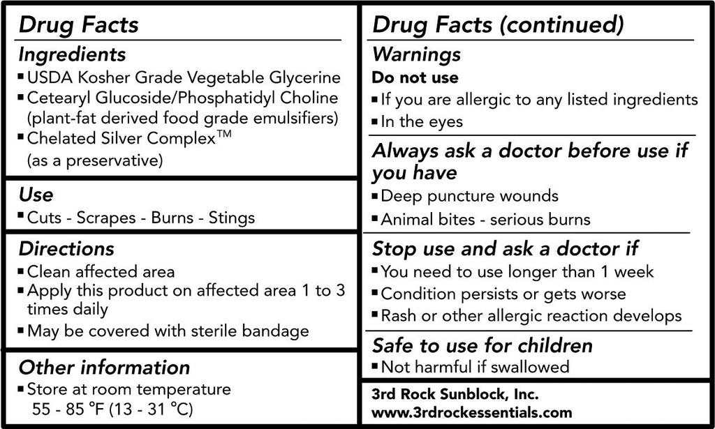 Nutrasporin® - All Natural First Aid Ointment 100ppm Silver Gel-Nutrasporin® - All Natural First Aid Ointment 100ppm Silver Gel