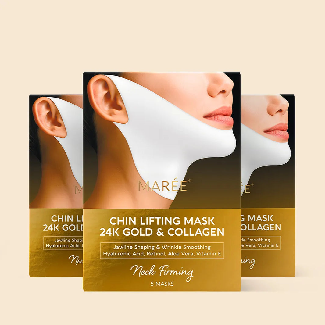 24K Gold Chin & Jawline Lifting Mask-24K Gold Chin & Jawline Lifting Mask