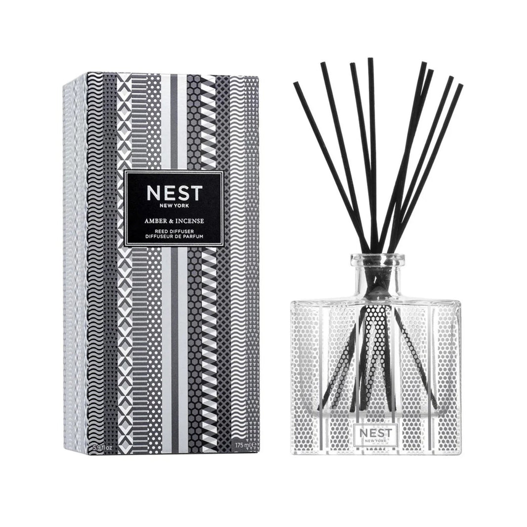 Nest New York Amber & Incense Reed Diffuser 175 mL-Nest New York Amber & Incense Reed Diffuser 175 mL