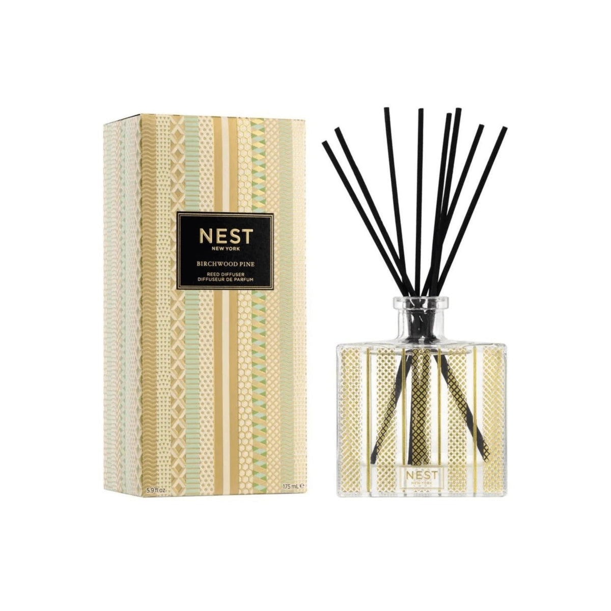 Nest New York Birchwood Pine Reed Diffuser 175 mL-Nest New York Birchwood Pine Reed Diffuser 175 mL